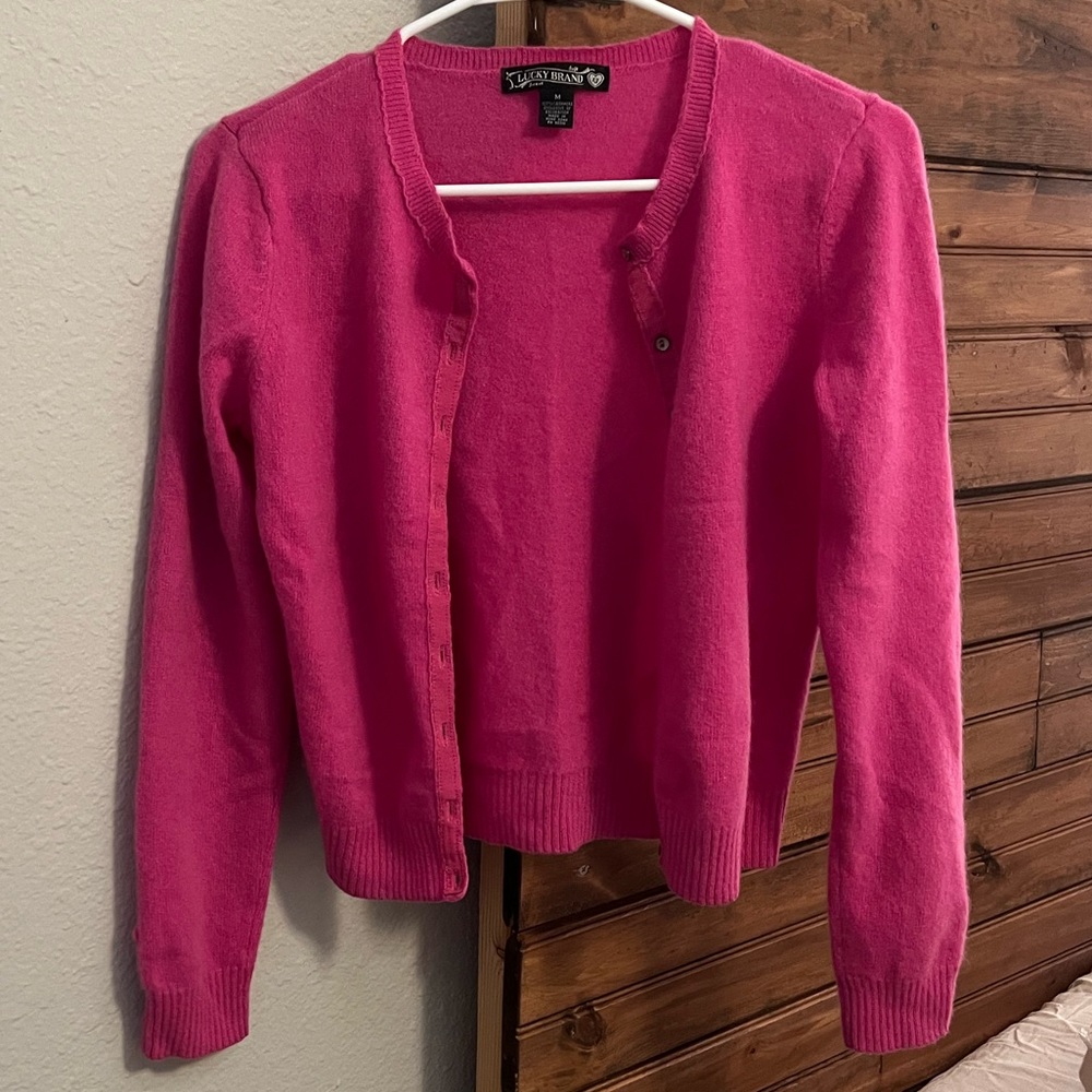 Lucky brand cashmere sweater